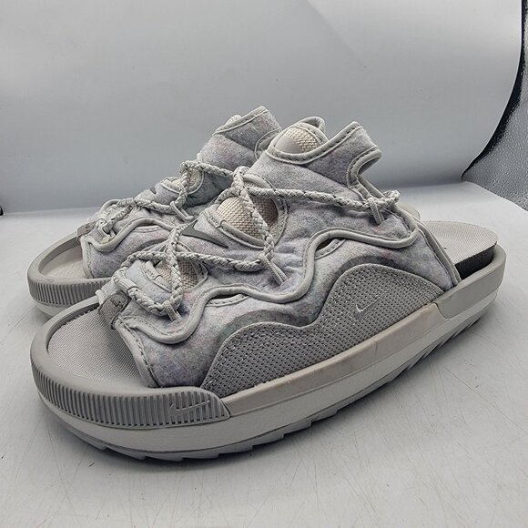 Nike Offline 2.0 Mens 8 Gray Sandals Summer Casual Walking Outdoors DJ6229-001 - Picture 4 of 13